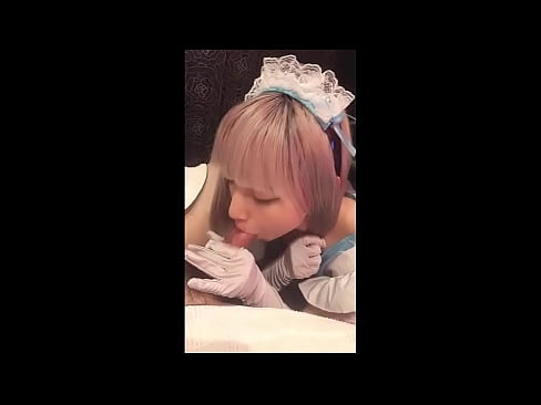 ❤️ Japana idolo [mayuka], franca servistina kostumo, parto 1, mamo kaj ŝerco kun locio ❤❌ Seksofilmeto ĉe ni ☑